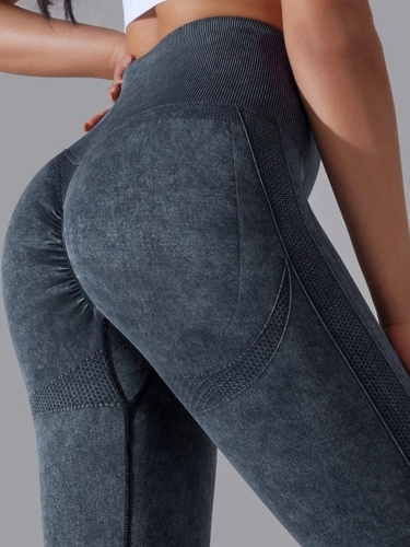 Лосины женские с высокой посадкой, леггинсы спортивные для фитнеса (yoga leggings) OSPORT (os-0005-1) фото 3