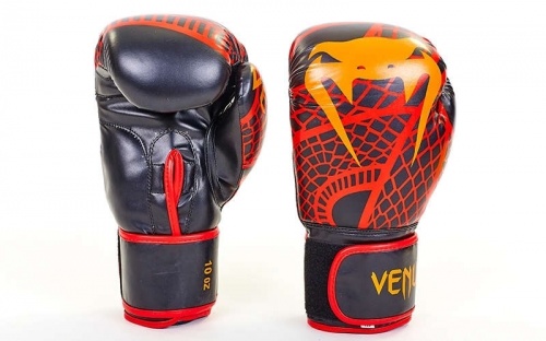 Перчатки боксерские Venum Snaker 4 унций (VL-5795) фото 5