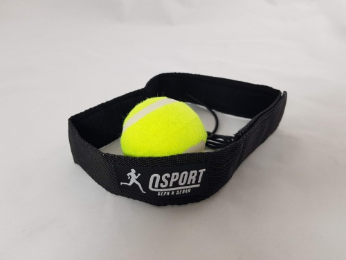 Тренажер fight ball (файт бол) теннисный мячик для бокса на резинке OSPORT Light (fl-0132) фото 3