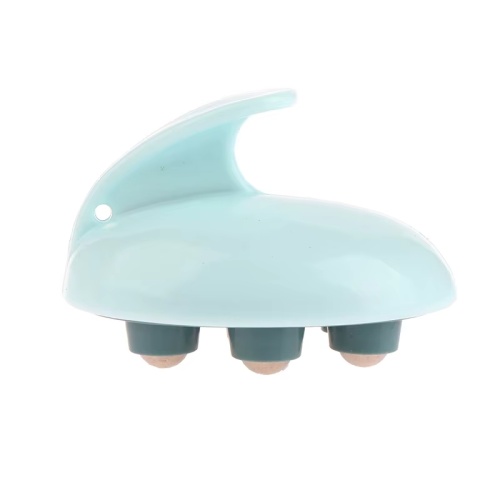 Массажер для тела роликовый ручной для массажа ног, шеи, спины, рук 8.5 см OSPORT (MS 4666) фото 6