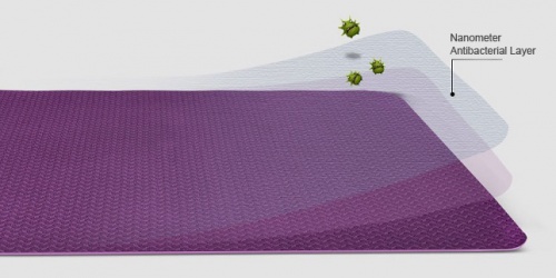 Коврик для йоги и фитнеса TPE (йога мат, каремат спортивный) OSPORT Yoga ECO Pro 4мм (OF-0083) фото 5