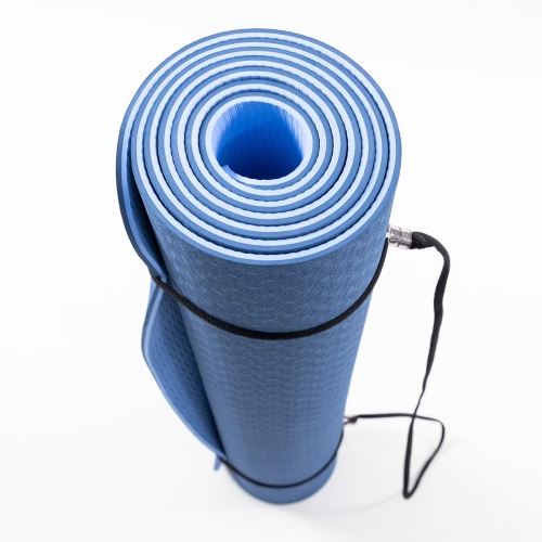 Коврик для йоги и фитнеса TPE (йога мат, каремат спортивный) OSPORT Yoga ECO Pro 6мм (FI-0076) фото 25