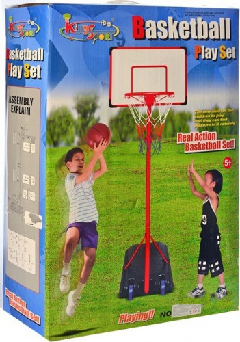 Детский баскетбольный игровой набор (баскетбольное кольцо на стойке) Profi (MR 0328) фото 2