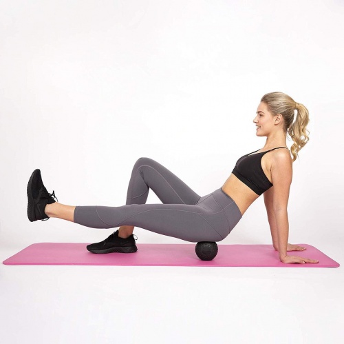 Мяч для йоги массажный (массажер) арахис для мышц спины, ног и рук OSPORT EVA 18см (MS 2481) фото 9