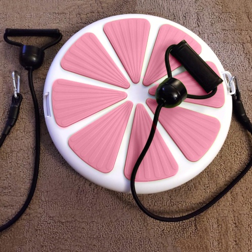 Диск здоровья Грация массажный с эспандерами (тренажер для талии, позвоночника, пресса) OSPORT (MS 4804-2) фото 6