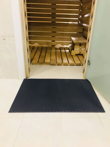 Коврик придверной в прихожую для обуви грязезащитный 40х30 см OSPORT EVA (R-00045) фото 5