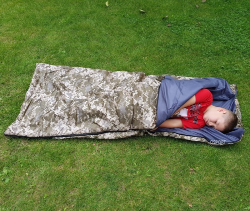 Спальный мешок (спальник туристический летний) одеяло OSPORT Лето Medium (FI-0046) фото 6