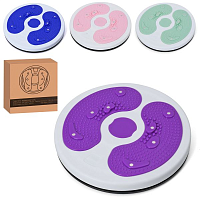 Диск здоровья Грация массажный (тренажер диск-круг для талии, позвоночника, пресса) OSPORT (MS 4976)