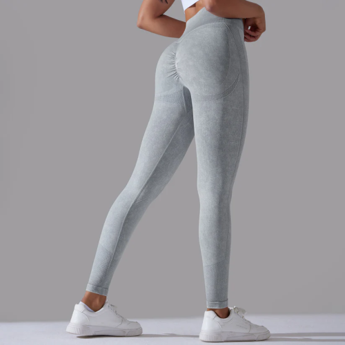 Лосины женские с высокой посадкой, леггинсы спортивные для фитнеса (yoga leggings) OSPORT (os-0005-1) фото 6