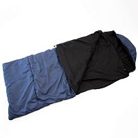 Спальный мешок (спальник) одеяло с капюшоном и флисом Осень-Весна OSPORT Tourist Medium+ (ty-0034)