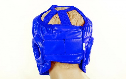 Шлем боксерский (с полной защитой) PU ELAST BO-3954 фото 5