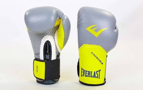 Перчатки боксерские кожаные Everlast PRO STYLE ELITE 10 oz. (BO-5228-BK(10)) фото 6