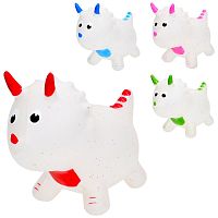 Детский игровой мяч-попрыгун с рожками в форме динозавра OSPORT (MS 4151)