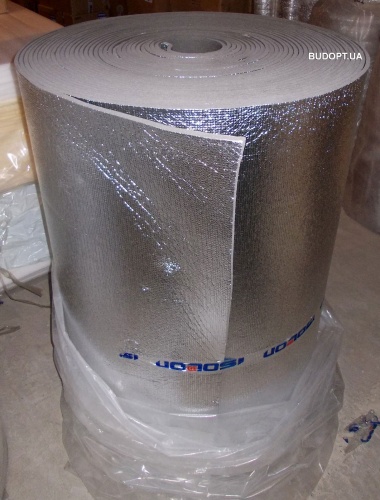 Изолон фольгированный 10мм химически сшитый (ISOLON 300 LA, 3010) фото 5