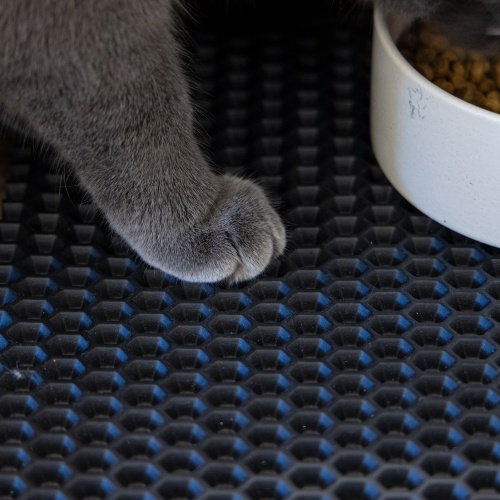 Коврик под миски для домашних животных, подкладка под тарелку для кошек 60х50 см OSPORT (R-00036) фото 4