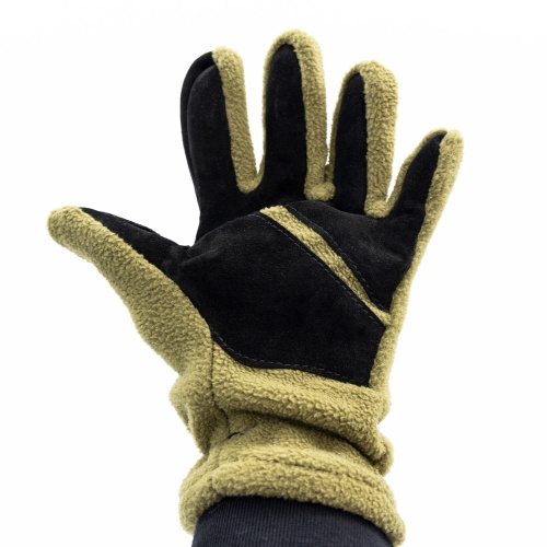 Зимние рабочие перчатки, флисовые, тактические, комбинированные полнопалые рукавицы OSPORT (R-00014) фото 5