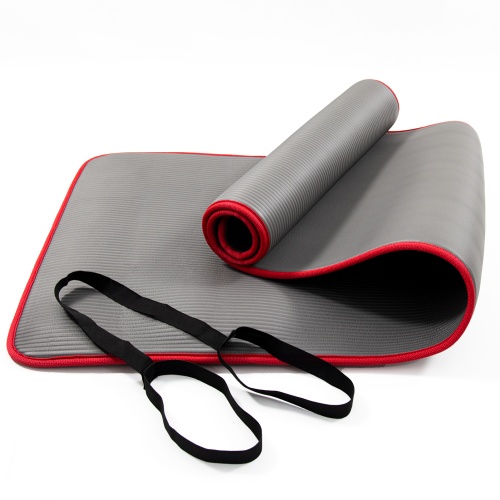 Коврик для йоги и фитнеса NBR (йога мат, каремат спортивный) OSPORT Mat Pro Plus 1см (OF-0276) фото 6