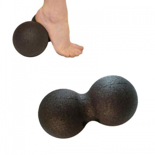 Блок для йоги (йога блок-кирпич) + массажный мячик для самомассажа МФР миофасциального релиза OSPORT (MS 2231) фото 12