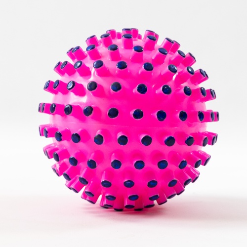 Мяч массажный надувной детский (массажер для ног и рук) OSPORT 15см (MS 4525) фото 10