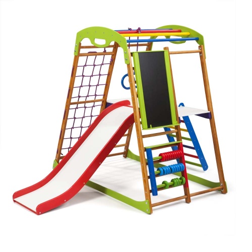 Детский спортивный комплекс 132х85х130см SportBaby (BabyWood Plus 3)