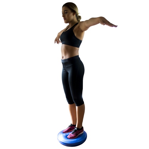 Подушка балансировочная (фитдиск, диск стабильности) для йоги, спорта и фитнеса OSPORT (MS 3164) фото 2