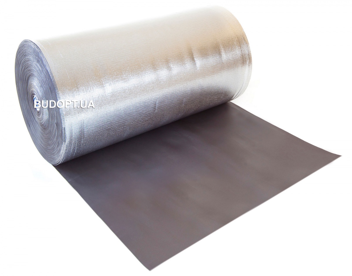 ᐉ Изолон фольгированный 5мм (ISOLON 500 фольгированный ППЭ 3005 ...