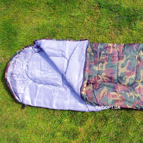 Спальный мешок одеяло с капюшоном Кокон SY-068 фото 3