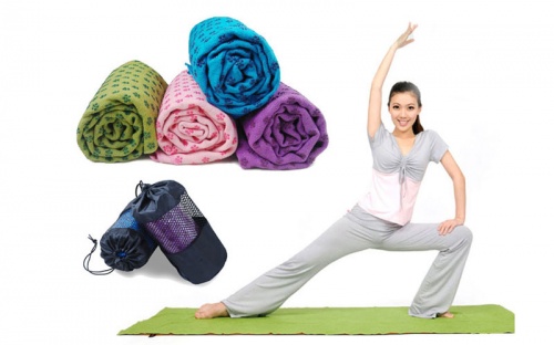 Коврик – полотенце для йоги OSPORT Yoga mat towel (FI-4938) фото 8