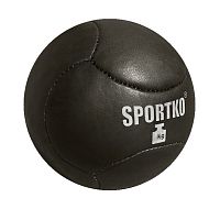Мяч Медбол из кожи Sportko 3 - 4 кг (МячКож3-4)