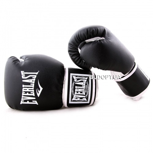 Боксерские перчатки для бокса Everlast LV-5378 (8, 10, 12 унций) Кожвинил фото 3