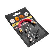 Набор для накачивания мячей, игла для насоса 3шт + насадка и гибкий шланг OSPORT (MS 1784)