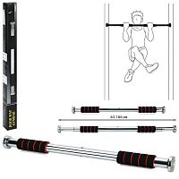 Раздвижной турник (распорный) в дверной проем для дома, квартиры 63-100см OSPORT (MS 0593-2)