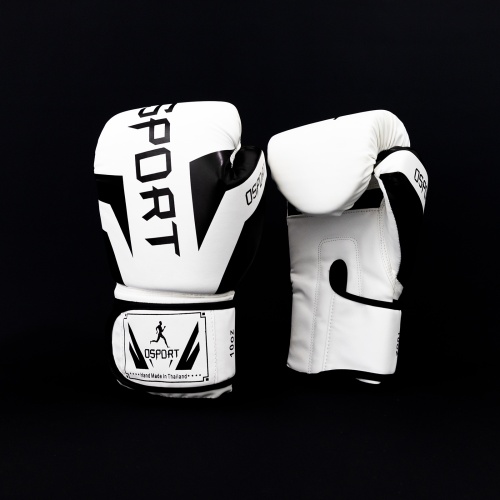 Перчатки боксерские для бокса 8-12 унций на липучке VENUM кожа PU (BO-5698) фото 6