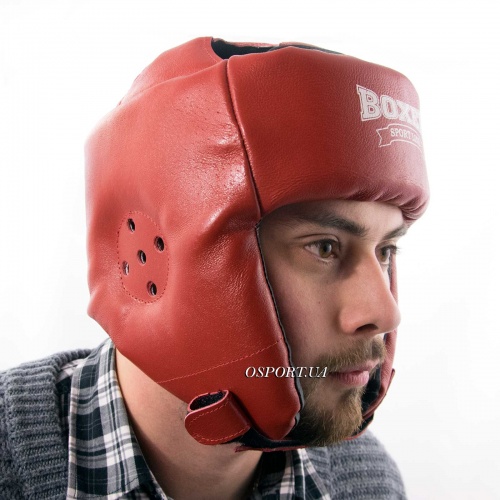 Шлем каратэ кожаный Boxer L (bx-0069) фото 3