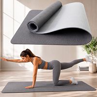 Коврик для йоги и фитнеса EVA (йога мат, каремат спортивный) OSPORT ECO Friendly Pro 4 мм (OF-0097)