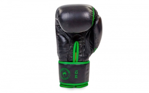 Перчатки боксерские кожаные на липучке VENUM 10,12 унций (BO-5245) фото 5