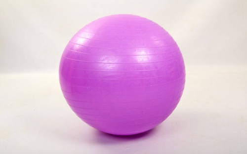 Мяч для фитнеса (фитбол) гладкий глянец Ironmaster 65см с насосом (IR97403) фото 3