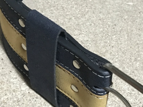 Пояс (ремень) кожаный для пауэрлифтинга 125 см OSPORT (MS 1507) фото 2
