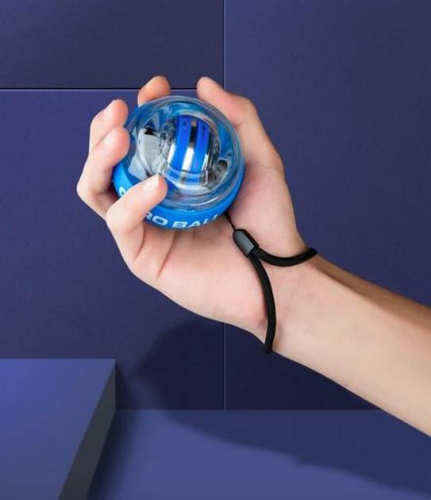 Эспандер кистевой гироскопический для кистей и пальцев рук OSPORT (MS 4080-1) фото 9