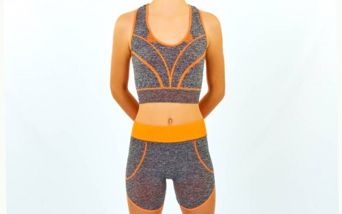 Комплект (костюм) для фитнеса, спорта и йоги (топ, шорты) SIBOTE (ST-2155) фото 8