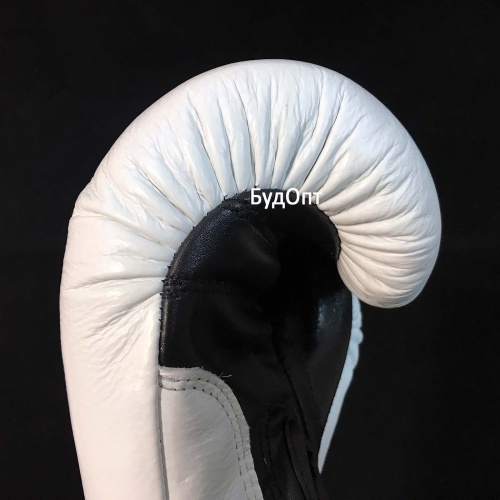 Перчатки боксерские кожаные Boxer 10 унций (bx-0028) фото 7