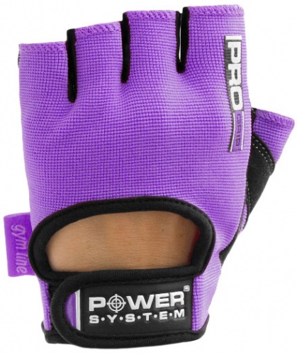 Перчатки для фитнеса Power System PRO GRIP PS 2250 L, фиолетовый