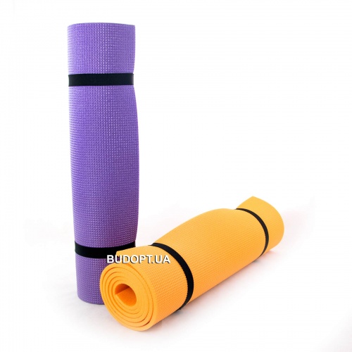 Коврик (каремат) для йоги и фитнеса OSPORT Комфорт (FI-0086) фото 5