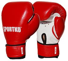 Боксерские перчатки из кожвинила Sportko 8 oz (ПД2-8)