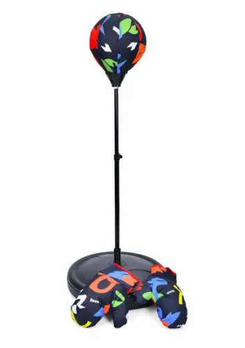 Детская боксерская груша на стойке и перчатки для бокса (напольный набор для бокса детский) Profi (MR 1254-2) фото 2 Детская боксерская груша на стойке и перчатки для бокса (напольный набор для бокса детский) Profi (MR 1254-2) фото 2