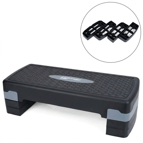 Степ платформа трехступенчатая регулируемая (степ-доска тренажер для аэробики, фитнеса) OSPORT (MS 0533-3)