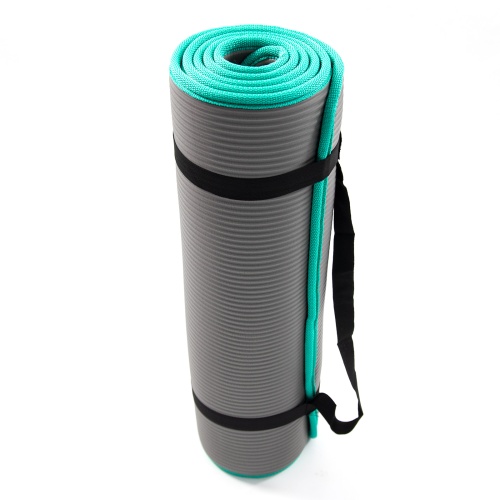 Коврик для йоги и фитнеса NBR (йога мат, каремат спортивный) OSPORT Mat Pro Plus 1см (OF-0276) фото 19