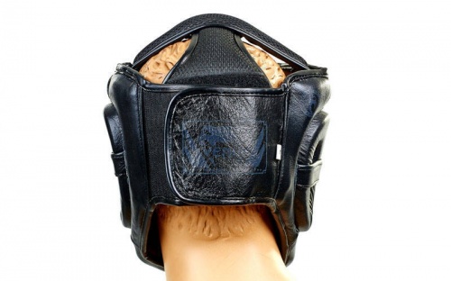 Шлем боксерский (с полной защитой) кожа VENUM BO-5239 фото 3
