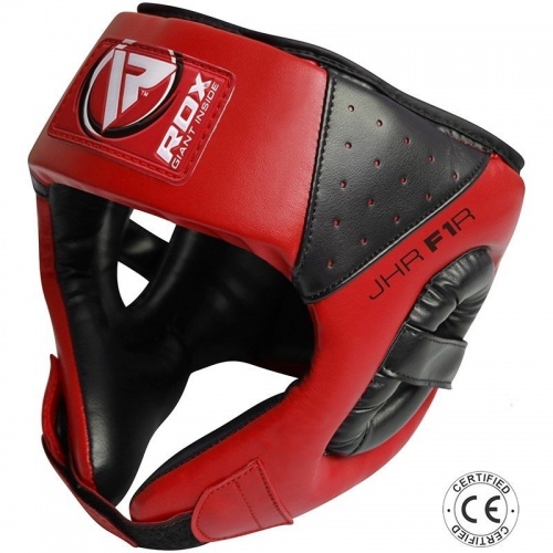 Боксерский шлем детский RDX Red фото 5