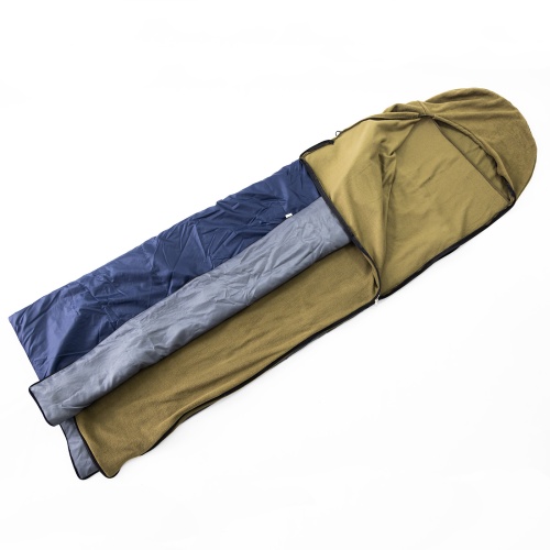 Спальный мешок (спальник туристический летний) + вкладыш флисовый OSPORT Лето 2в1 (ty-0036) фото 6